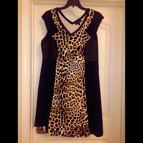Lane Bryant Dresses & Skirts - Leopard dress